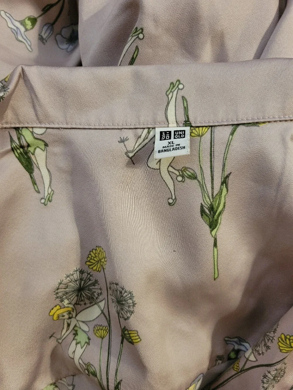 Uniqlo Disney Tinkerbell Pajama Set